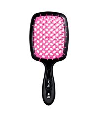 Soft Touch Hairbrush Black/Pink