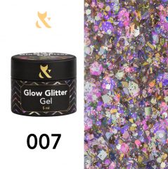 Glow Glitter Gel 007 5 мл