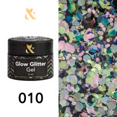 Glow Glitter Gel 010 5 мл