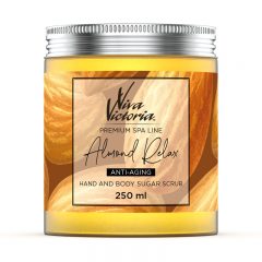 Anti-Aging Hand and Body Sugar Scrub Almond Relax 250 мл