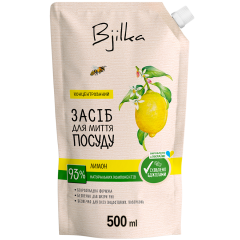 Засіб для миття посуду Лимон дой-пак 500 мл