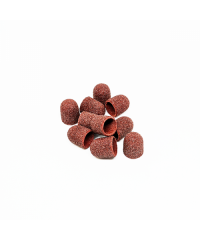 Набір ковпачків для педикюру закруглений циліндр 80 грит діаметр 10,00 мм Kp100сk