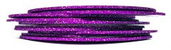 Holographic Nail Strips (Purple Sparkles) 1 мм