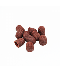 Набір ковпачків для педикюру закруглений циліндр 80 грит 13,0 мм Kp130cK