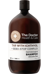 Health&Care Tar with Ichthyol + Sebo-Stop Complex Shampoo 946 мл