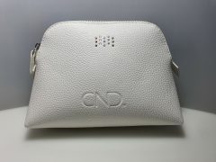 Handbag White Swarosvki Pouch