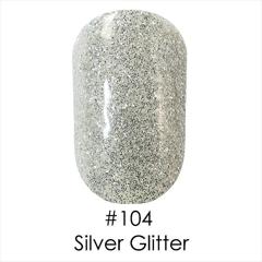 Gel Polish №104 Silver Glitter 6 мл