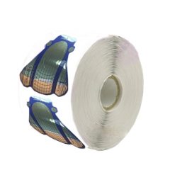 Forms for Nail Extensions Silver 500 шт