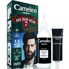 Cameleo Men Hair Color Cream Medium Brown 30 мл