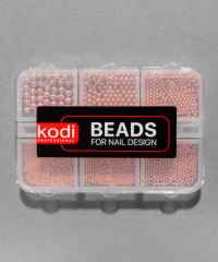 Beads for Nail Design Rose Gold