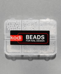 Beads for Nail Design Silver