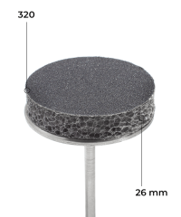 Replacement Buff for Pedicure Black 320 грит, 50 шт