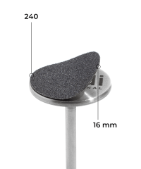 Replacement Files for Pedicure Black 240 грит 50 шт