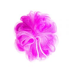 Shower Sponge White-Pink