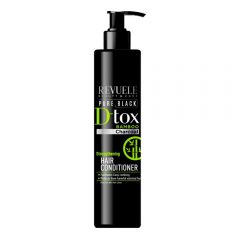 Pure Black D-tox Bamboo Charcoal Hair Conditioner 335 мл