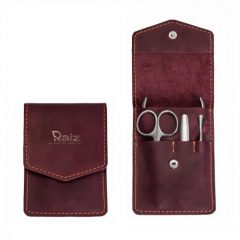 Set of Manicure Tools Burgundy