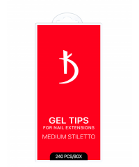 Gel Tips Medium Stiletto 240 шт
