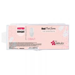 Oval Fast Form Nail Extensions