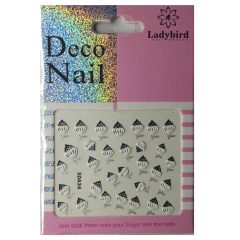 Ladybird Deco Nail Sticker 3DA34