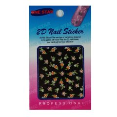2D Design Nail Sticker 1022