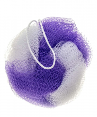 Shower Sponge White-Purple