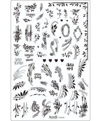 Stamping Plate Plus Size №13