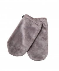 Terry Gloves Pink-Gray