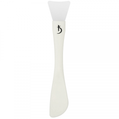 Two-sided Plastic Mask Brush with Silicone Nozzle White