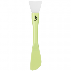 Two-sided Plastic Mask Brush with Silicone Nozzle Green