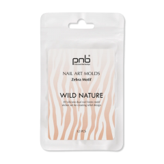 Wild Nature Nail Art Molds Zebra Motif 12 шт