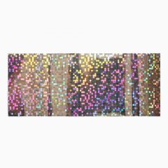 Foil for Nails Silver Circles Holographic 1 м