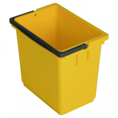Plastic Bucket Yellow 6 л