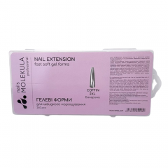 Nail Extension Fast Soft Gel Forms Coffin 2XL 240 шт