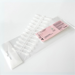 Nail Extension Fast Soft Gel Forms Square 24 шт