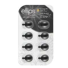 Hair Vitamin Shiny Black with Candlenut & Aloe Vera Oil 8x1 мл