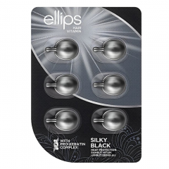 Hair Vitamin Silky Black With Pro-Keratin Complex 6x1 мл