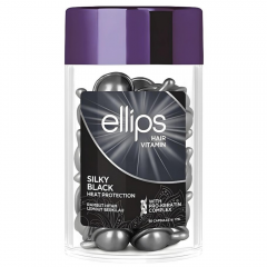 Hair Vitamin Silky Black With Pro-Keratin Complex 50x1 мл