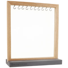 Wooden+Concrete Stand for Tips Natural