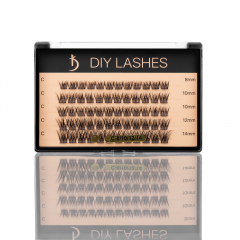 DIY LASHES 03B (0,07 C - 8 mm-1, 10 mm-2, 12 mm-1, 14 mm-1)