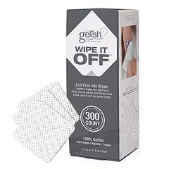 WIPE IT OFF Lint-Free Nail Wipes 300 шт