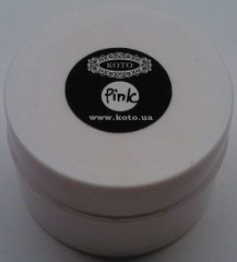 Sculpting transparent pink gel 15 мл