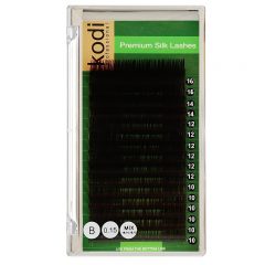 Premium Silk Lashes Black (B, 10-16 мм)