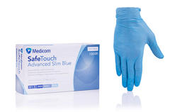 SafeTouch Advanced Slim Blue M 100 шт