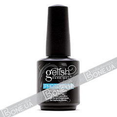 Gelish Hard Gel PhotoFinish brush-on clear gel top coat 15мл