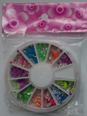 Nail Art Fimo Leaves