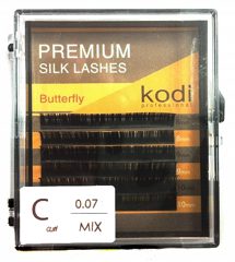Eyelashes Mix З /0,07 мм/14-16 мм Butterfly pack