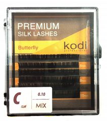 Eyelashes Mix З /0,10 мм/8-10 мм Butterfly pack
