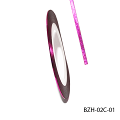 Nail Strips Rose Red