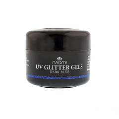 UV Glitter Gel Dark Blue 14 гр