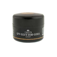 UV Glitter Gel Gold 14 гр
